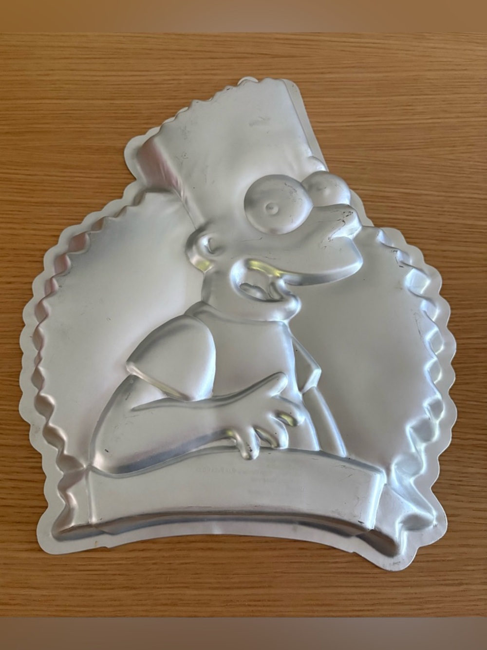 Vintage Wilton Bart Simpson Cake Pan, 1990